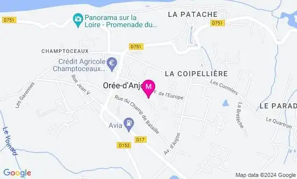 Localisation Dr Julie Lorée