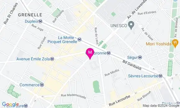 Localisation Dr Rodrigue Ribereau