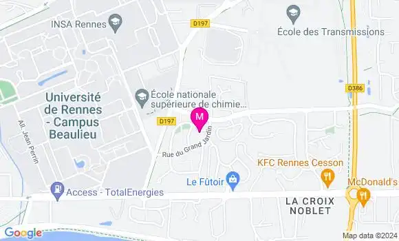 Localisation Dr Pauline Villain