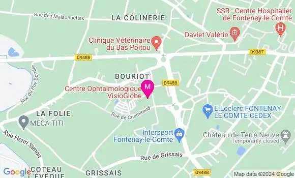 Localisation Dr Thibault Naudin