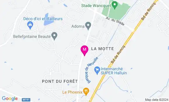 Localisation Dr Diane Desombre
