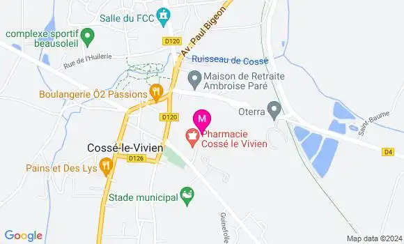 Localisation Dr Florie Algrain