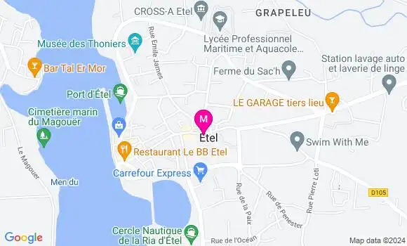 Localisation Dr Manon Guillouet Lamy