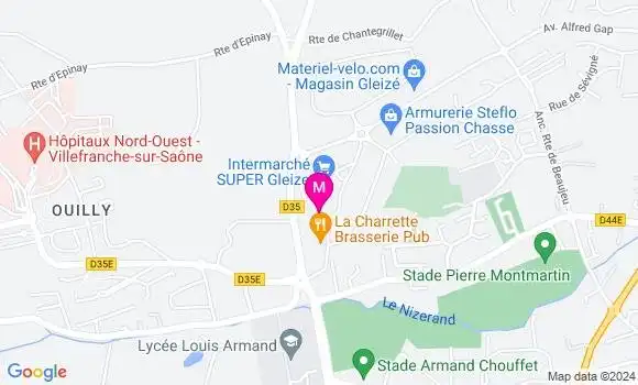 Localisation Dr Clara Pons