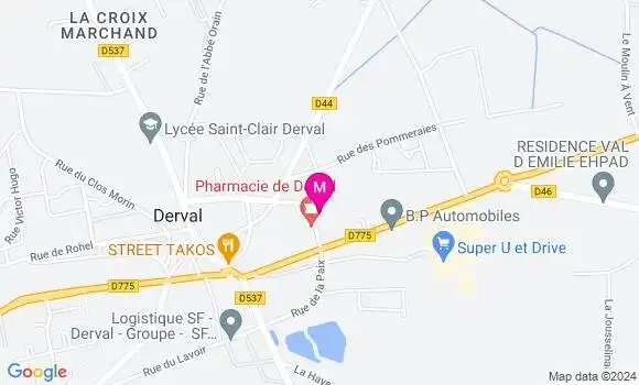 Localisation Dr Agathe Bigrel