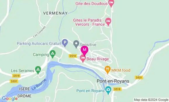 Localisation Dr Pauline Creusot