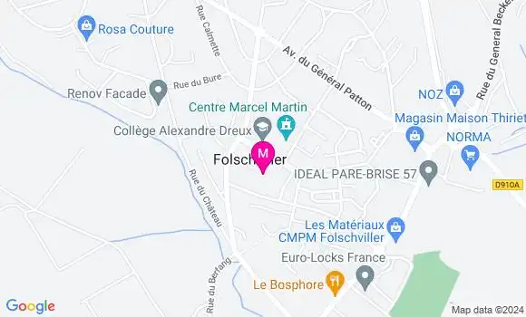 Localisation Dr Brice Timmerman