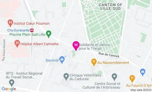 Localisation Dr Anaïs Goguet