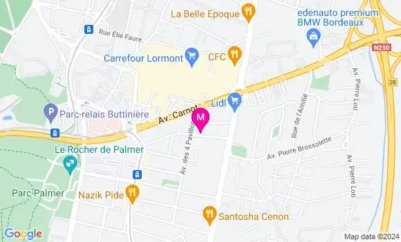 Localisation Dr Zaloa Alonso