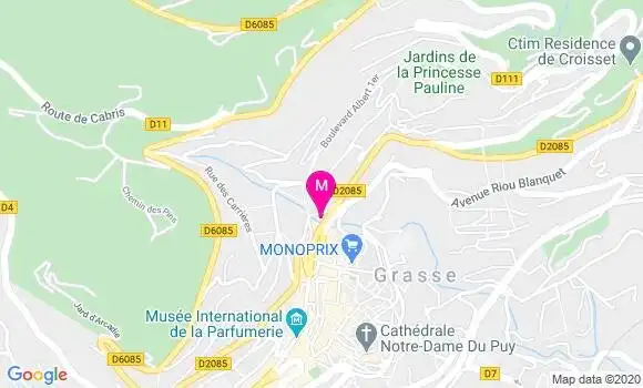 Localisation Dr Jean Pierre Cormouls