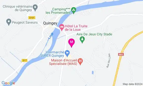 Localisation Dr Cyrielle Cabart