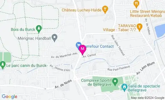Localisation Dr Pauline Saunier