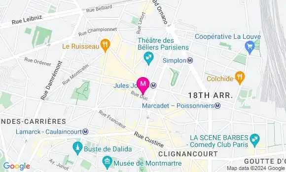 Localisation Dr Cécile Riou