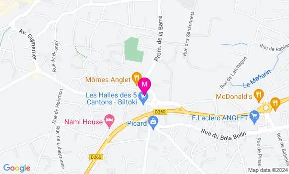 Localisation Dr Thomas Baux