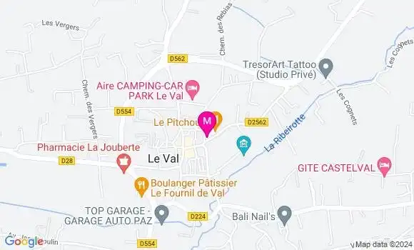 Localisation Dr Philippe Vitel