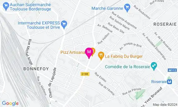 Localisation Dr Laurent Carty