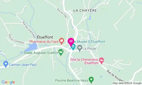 Localisation Dr Hélène Chevrolet