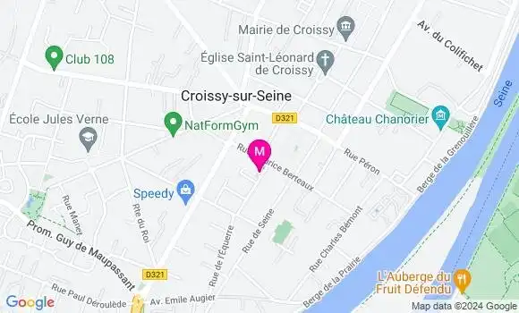 Localisation Dr Blandine Chavasse Fretaz