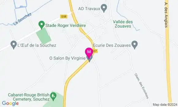Localisation Dr Anthony Godin