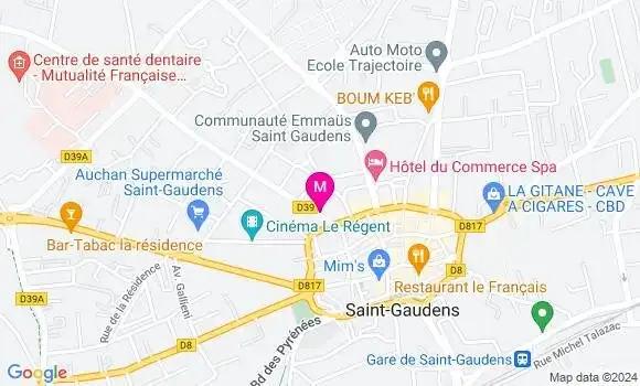 Localisation Dr Celine Dubald