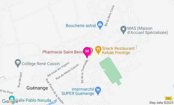 Localisation Dr Brice Kaiser