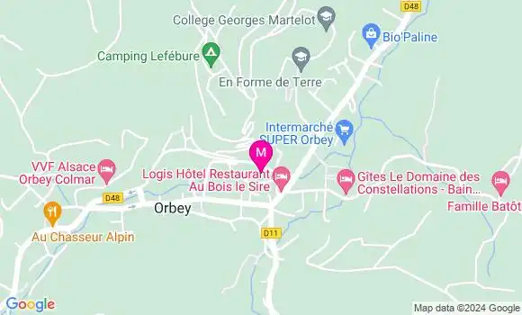 Localisation Dr Mathilde Huttin Heydel