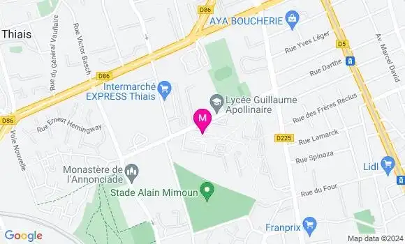 Localisation Dr Camille Humbert