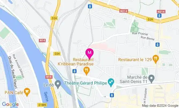 Localisation Dr Valentin Landon