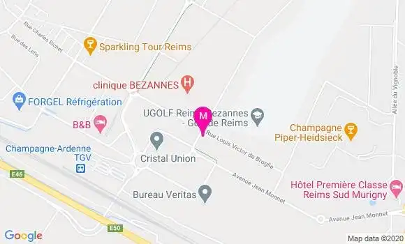 Localisation Dr Didier Gandon