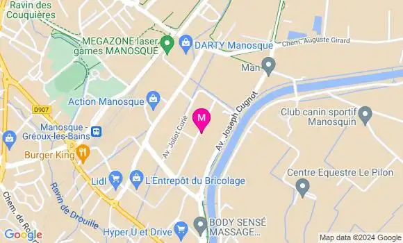 Localisation Dr Julien Denais
