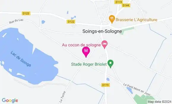 Localisation Dr Marine Bodin