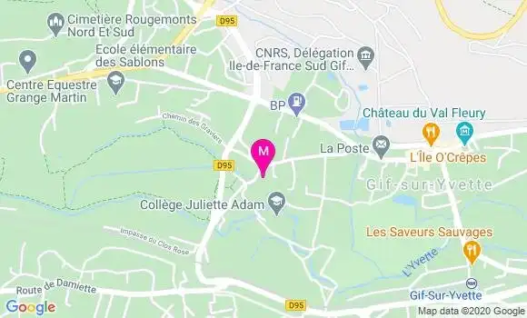 Localisation Dr Eric Lefort