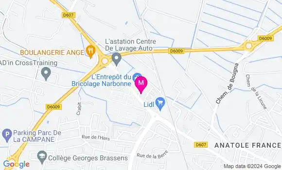Localisation Dr Camille Oudiane