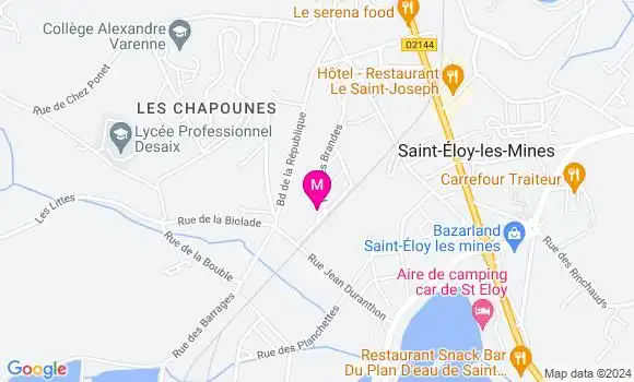 Localisation Dr Sophie Reparat
