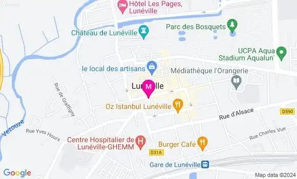 Localisation Dr Maud Arguello