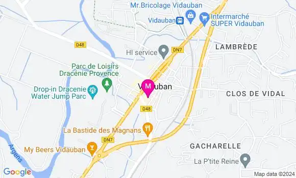 Localisation Dr Marine Contesenne