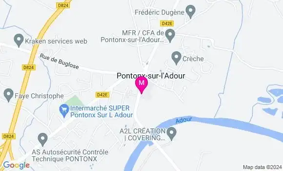 Localisation Dr Timotey Lagisquet