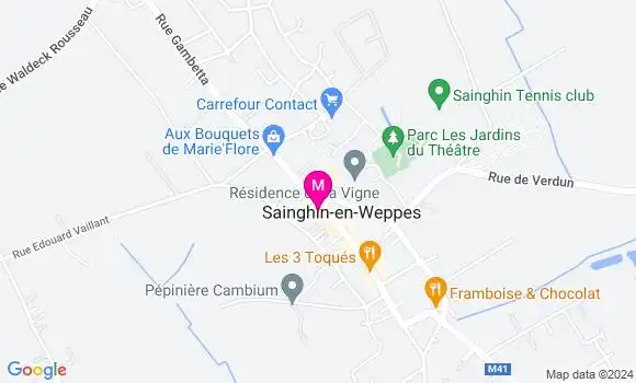 Localisation Dr Maxime Heusele