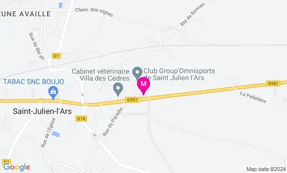 Localisation Dr Manon Engeammes