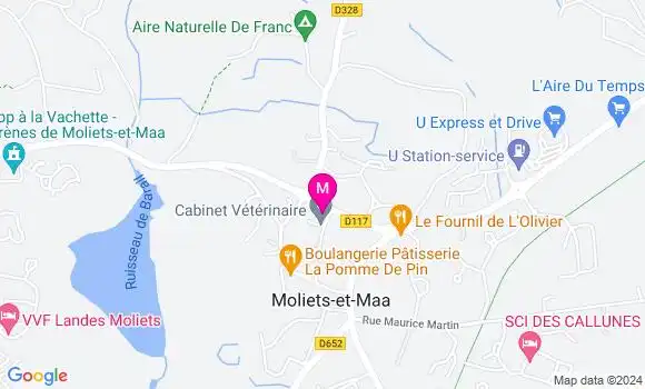 Localisation Dr Thibault Matha