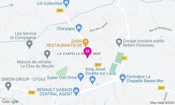 Localisation Dr Louise Judon