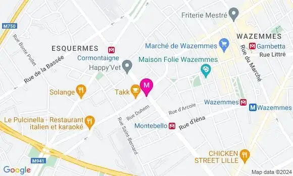Localisation Dr Sandra Chiozem