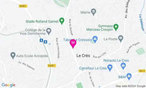 Localisation Dr Cindy Fabre