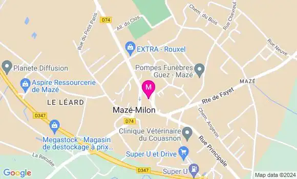 Localisation Dr Jean Marie Cleka