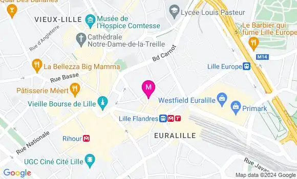 Localisation Dr Xavier Vandy