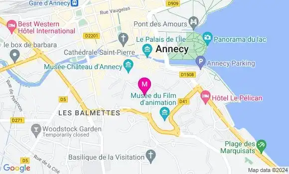 Localisation Dr Arnaud Tettoni