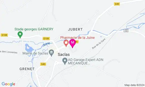 Localisation Dr Pierre Edouard Schom