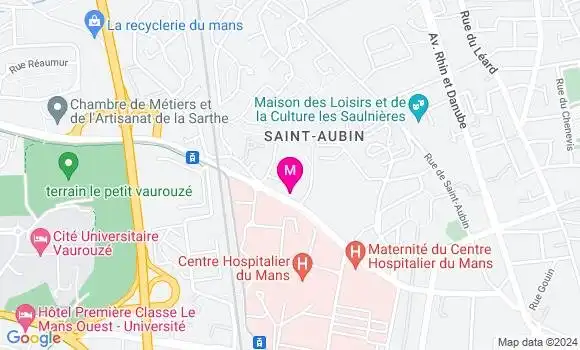 Localisation Dr Thibaut Lizee