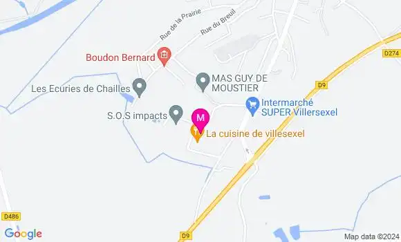Localisation Dr Charline Guillard