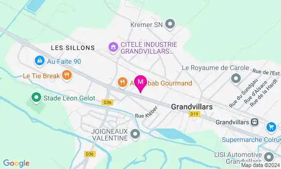 Localisation Dr Eric Roy